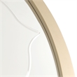 La Terrazza 9-Drawer Dresser with Mirror - Creamy Pearl