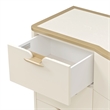 La Terrazza 9-Drawer Dresser with Mirror - Creamy Pearl