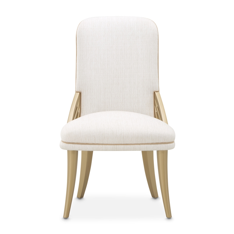 La Terrazza Dining Side Chair - Set of 2- Creamy Pearl