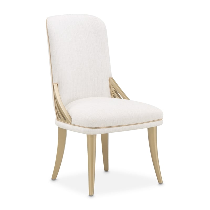 La Terrazza Dining Side Chair - Set of 2- Creamy Pearl