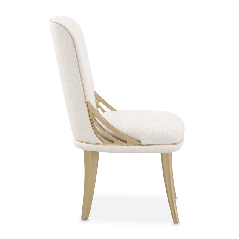 La Terrazza Dining Side Chair - Set of 2- Creamy Pearl