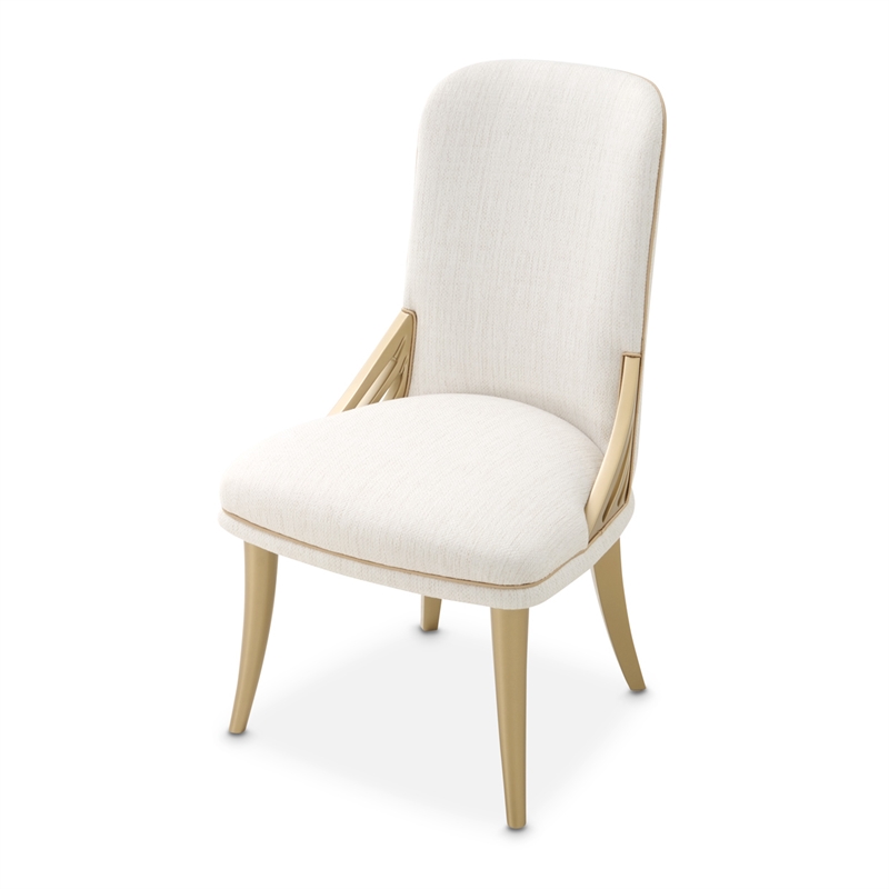 La Terrazza Dining Side Chair - Set of 2- Creamy Pearl