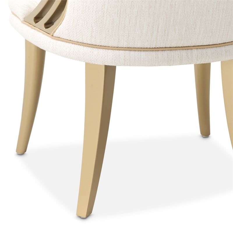 La Terrazza Dining Side Chair - Set of 2- Creamy Pearl