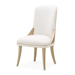La Terrazza Dining Side Chair - Set of 2- Creamy Pearl
