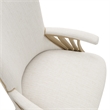 La Terrazza Dining Arm Chair - Set of 2- Creamy Pearl