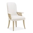 La Terrazza Dining Arm Chair - Set of 2- Creamy Pearl