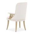 La Terrazza Dining Arm Chair - Set of 2- Creamy Pearl
