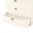 La Terrazza 5-Drawer Chest - Creamy Pearl