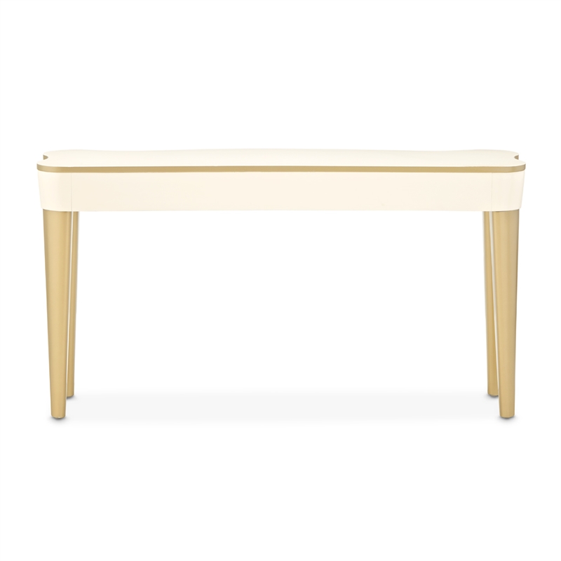 La Terrazza Console Table with Drawer - Creamy Pearl