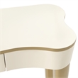 La Terrazza Console Table with Drawer - Creamy Pearl