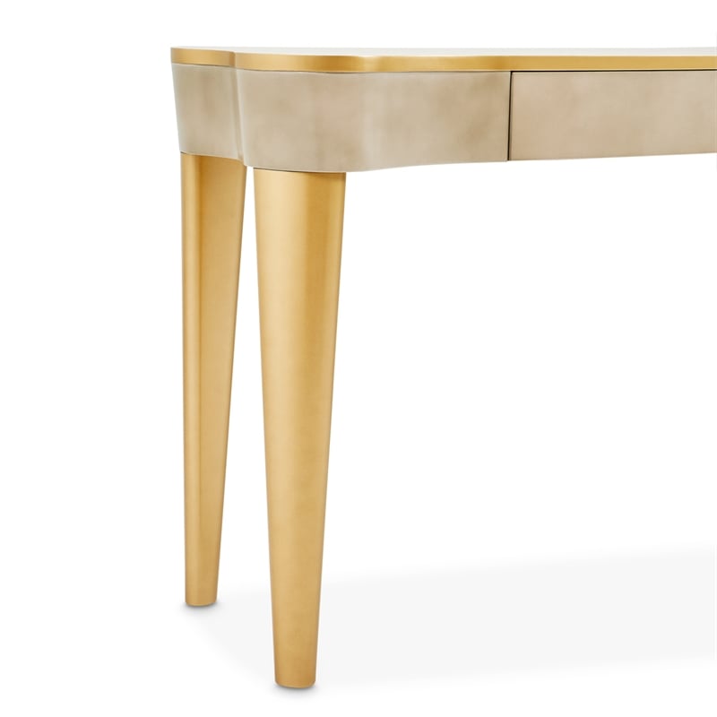 La Terrazza Console Table with Drawer - Silver Mist