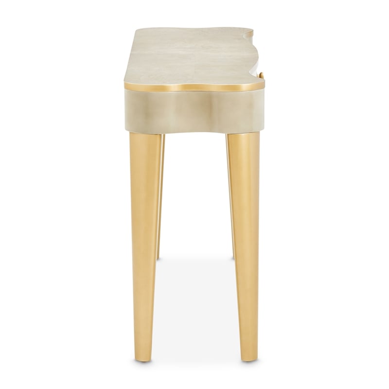 La Terrazza Console Table with Drawer - Silver Mist