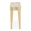 La Terrazza Console Table with Drawer - Silver Mist