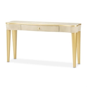 La Terrazza Console Table with Drawer - Silver Mist