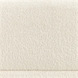 La Terrazza Chenille Accent Bench - Creamy Pearl
