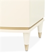 La Terrazza Large 2-Drawer Nightstand - Creamy Pearl