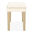 La Terrazza Vanity Desk with Drawers - Creamy Pearl