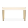 La Terrazza Vanity Desk with Drawers - Creamy Pearl