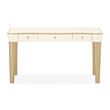 La Terrazza Vanity Desk with Drawers - Creamy Pearl