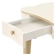 La Terrazza Vanity Desk with Drawers - Creamy Pearl