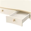 La Terrazza Vanity Desk with Drawers - Creamy Pearl
