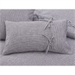Grant 5-Piece King Linen Duvet Set - Charcoal