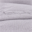 Grant 5-Piece Queen Linen Duvet Set - Charcoal