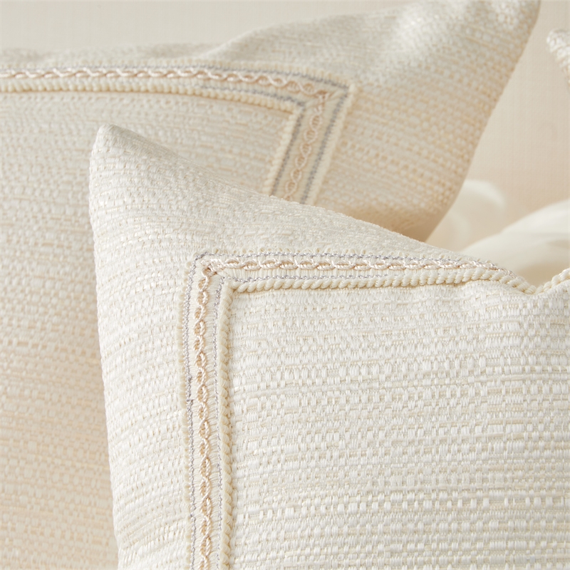 Harlow 4-Piece King Comforter Set - Ivory