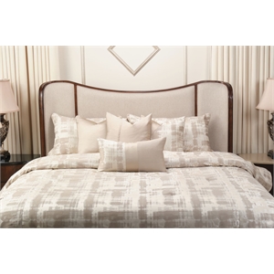 Presley 10-Piece King Comforter Set - Coffee