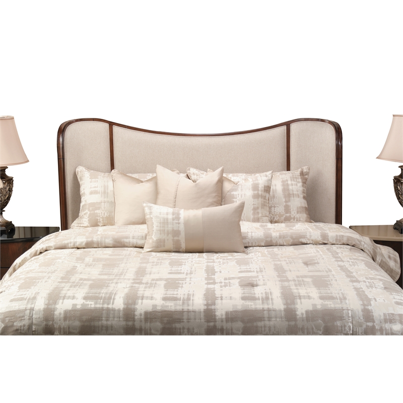 Presley 9-Piece Queen Comforter Set - Coffee