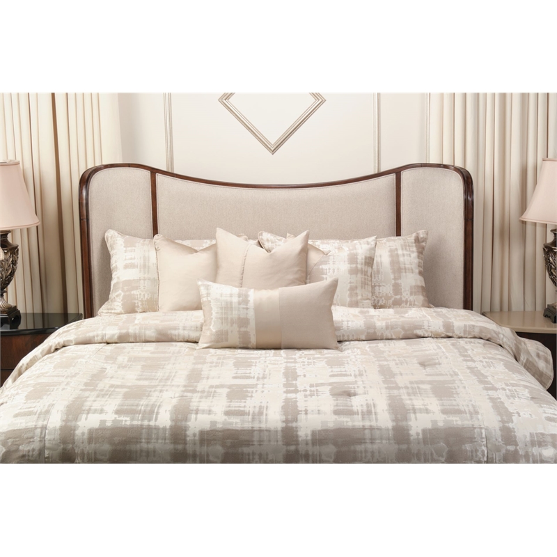 Presley 9-Piece Queen Comforter Set - Coffee