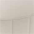Orchid Velvet Accent Bench - Gray