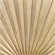 Fantosini King Fan Bed - Gold Leaf