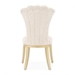 Fantosini Dining Side Chair - Set of 2 - Natural/Gold