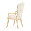 Fantosini Dining Arm Chair - Set of 2 - Natural/Gold