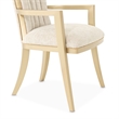 Fantosini Dining Arm Chair - Set of 2 - Natural/Gold