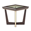 Belmont Place End Table - Espresso