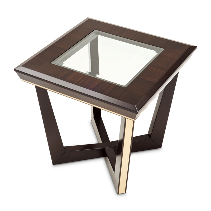 Belmont Place End Table - Espresso
