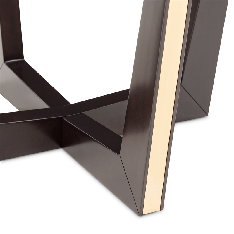Belmont Place End Table - Espresso