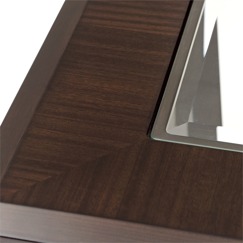 Belmont Place End Table - Espresso