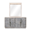 Pavira Dresser with Mirror - Stone