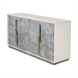 Pavira 6-Drawer Dresser - Stone