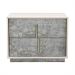 Pavira 2-Drawer Nightstand - Stone
