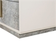 Pavira 2-Drawer Nightstand - Stone