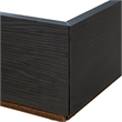 Kayner Queen Bed with LED Lights - Charcoal