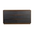 Kayner 6-Drawer Dresser - Charcoal