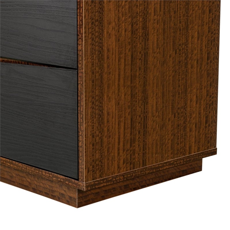 Kayner 6-Drawer Dresser - Charcoal