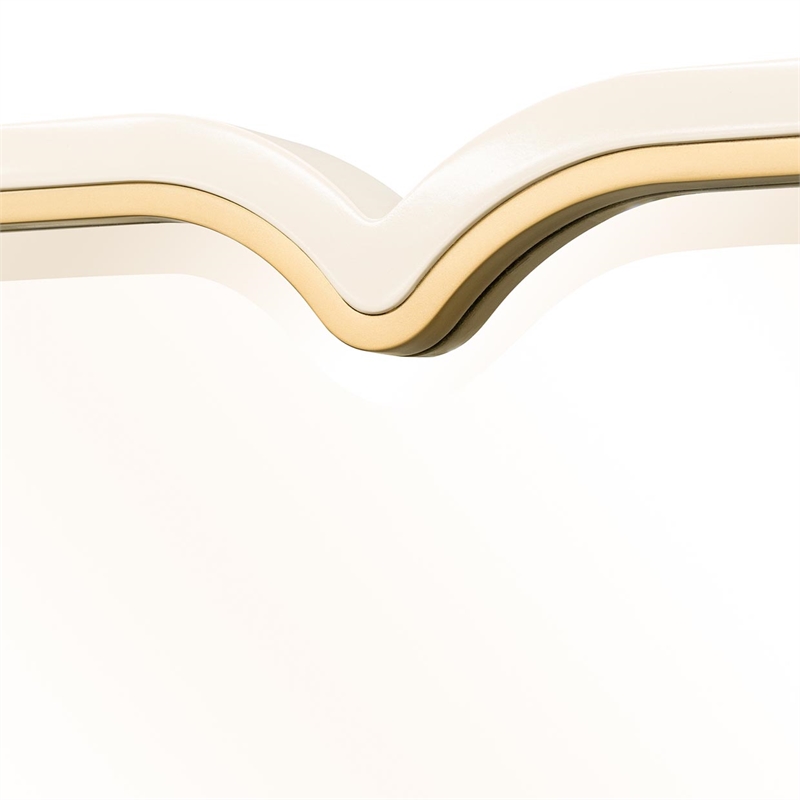 Scotts Square Wall Accent Mirror - Light Champagne