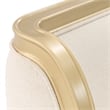 Scotts Square Eastern King Bed - Cornsilk/Light Champagne