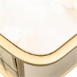 Scotts Square Nightstand - Light Champagne